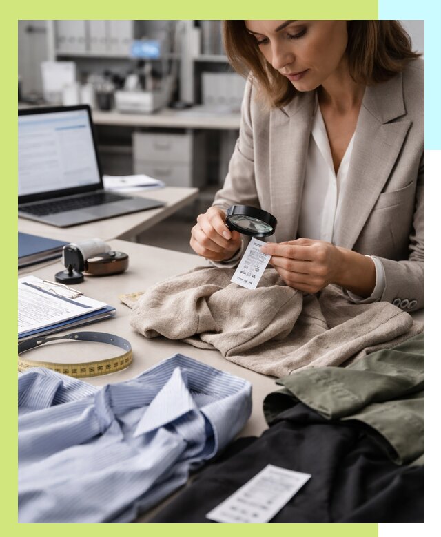 Сертификация одежды и текстиля в Павловском Посаде, быстрая экспертиза