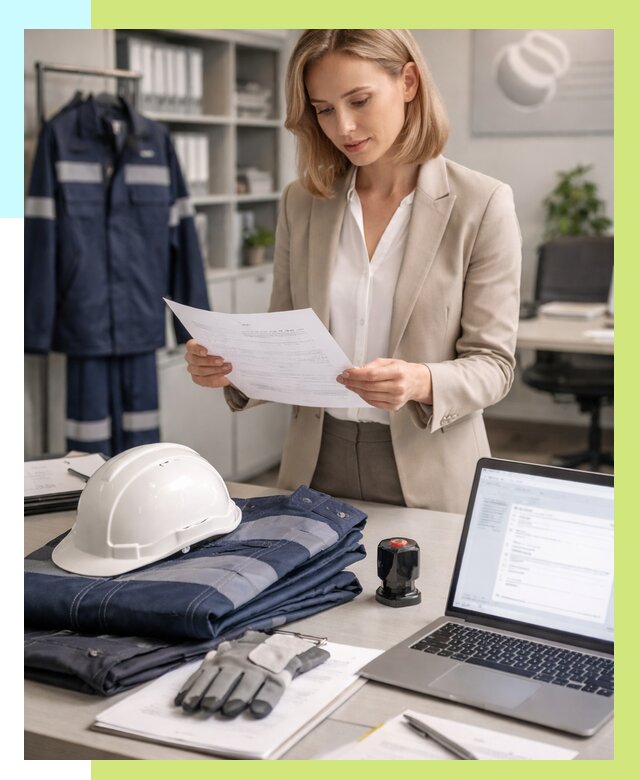 Сертификация спецодежды в Павловском Посаде от 7113 р. | Алешин-Пвл