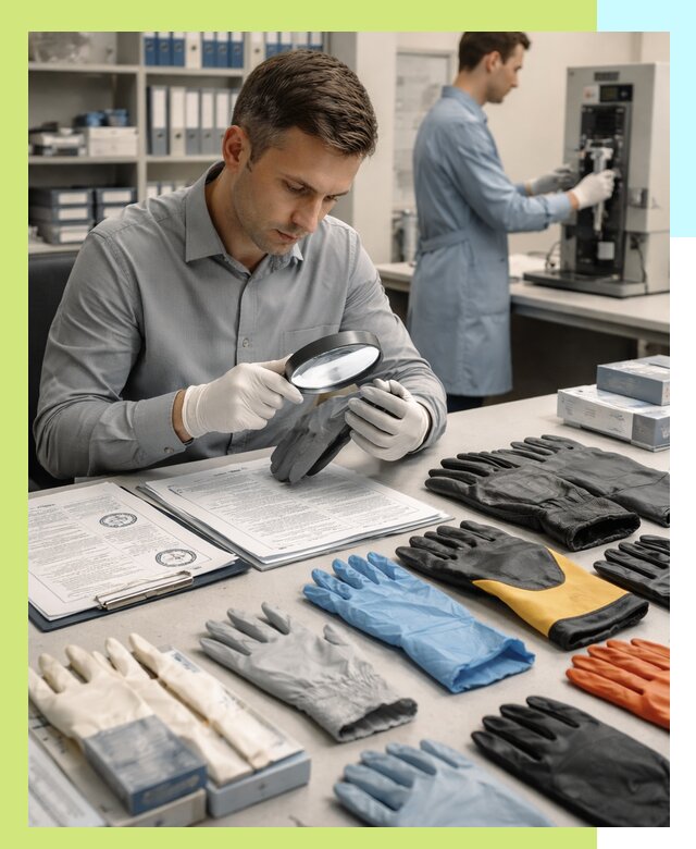 Сертификация перчаток и средств защиты продукции в Павловском Посаде