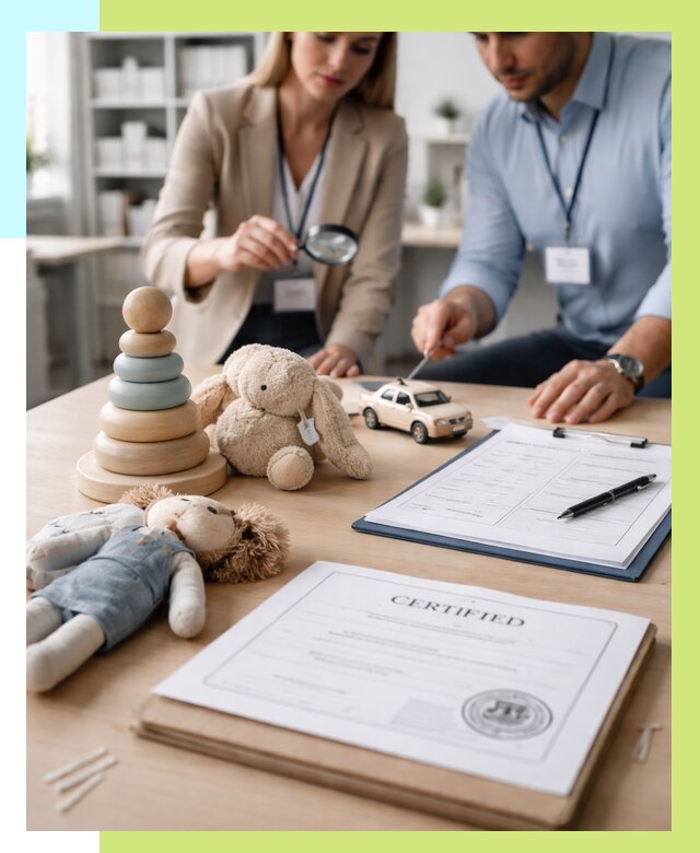 Сертификация игрушек в Павловском Посаде от 12194 р. | Алешин-Пвл