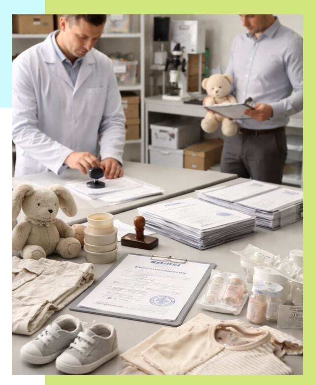 Сертификация детских товаров в Павловском Посаде от 15243 р. | Алешин-Пвл