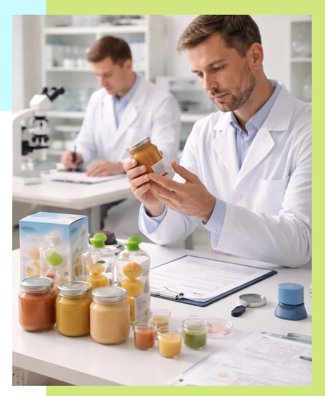 Сертификация детского питания в Павловском Посаде от 30486 р. | Алешин-Пвл