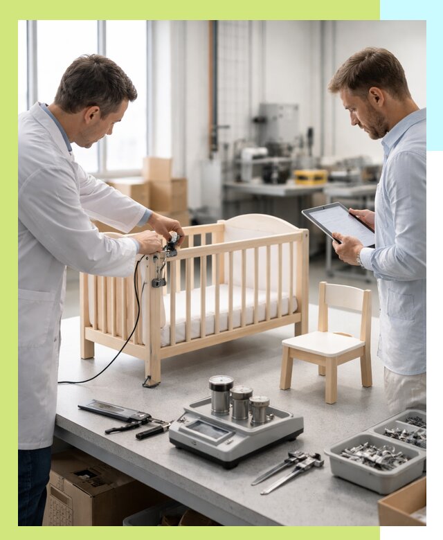 Сертификация детской мебели и проверка безопасности в Павловском Посаде