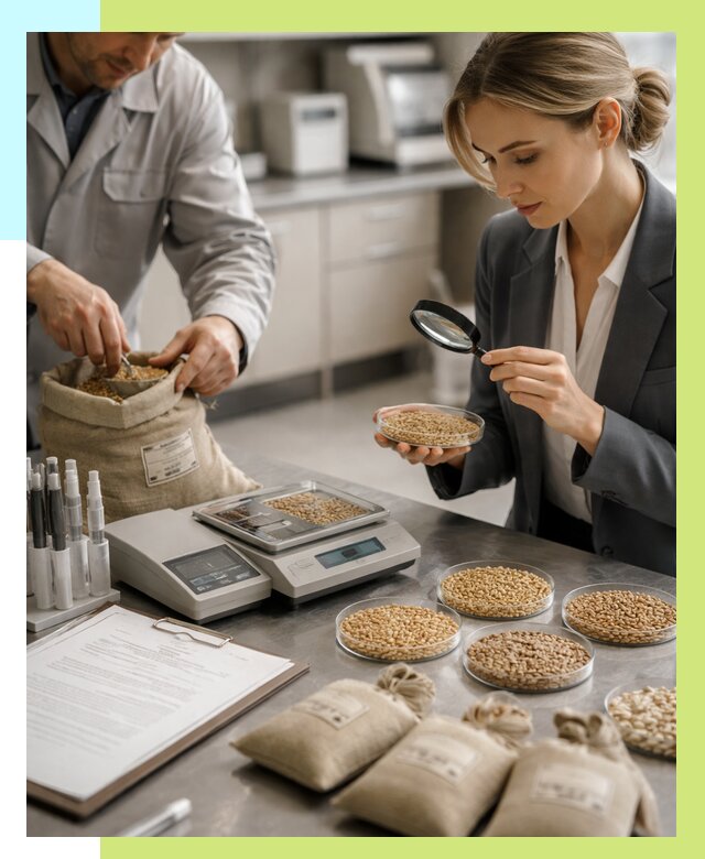 Сертификация зерна в Павловском Посаде по цене от 15243 р. | Алешин-Пвл
