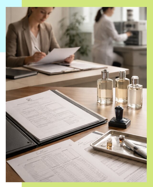 Сертификация парфюмерии в Павловском Посаде от 15243 р. | Алешин-Пвл