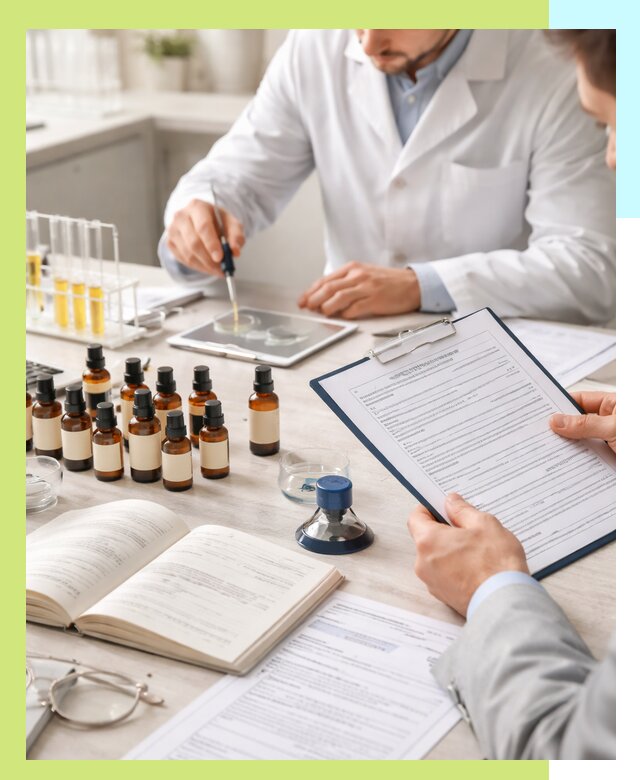 Сертификация эфирных масел и документация качества в Павловском Посаде