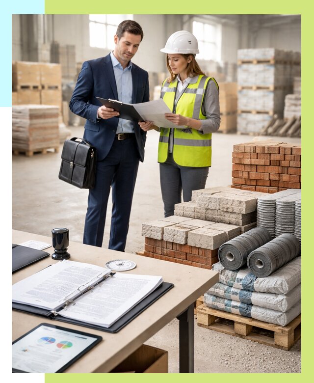 Сертификация строительных материалов в Павловском Посаде от 20324 р. Алешин-Пвл