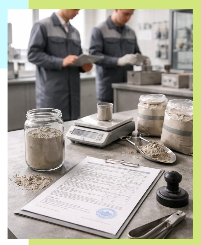 Сертификация цемента в Павловском Посаде от 20324 р. | Алешин-Пвл