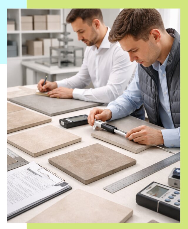 Сертификация плитки в Павловском Посаде от 25405 р. | Алешин-Пвл гарантия