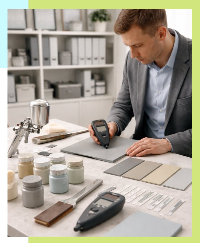 Сертификация краски в Павловском Посаде от 25405 р. | Алешин-Пвл центр