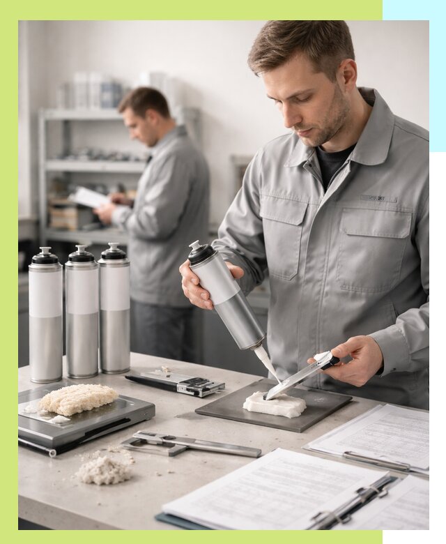 Сертификация монтажной пены и соответствие стандартам в Павловском Посаде