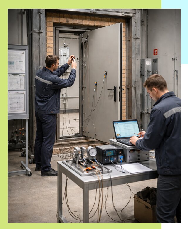 Сертификация противопожарных дверей в Павловском Посаде по ГОСТ и ТР