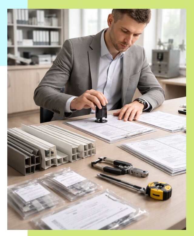 Сертификация ПВХ продукции в Павловском Посаде от 8638 р., Алешин-Пвл