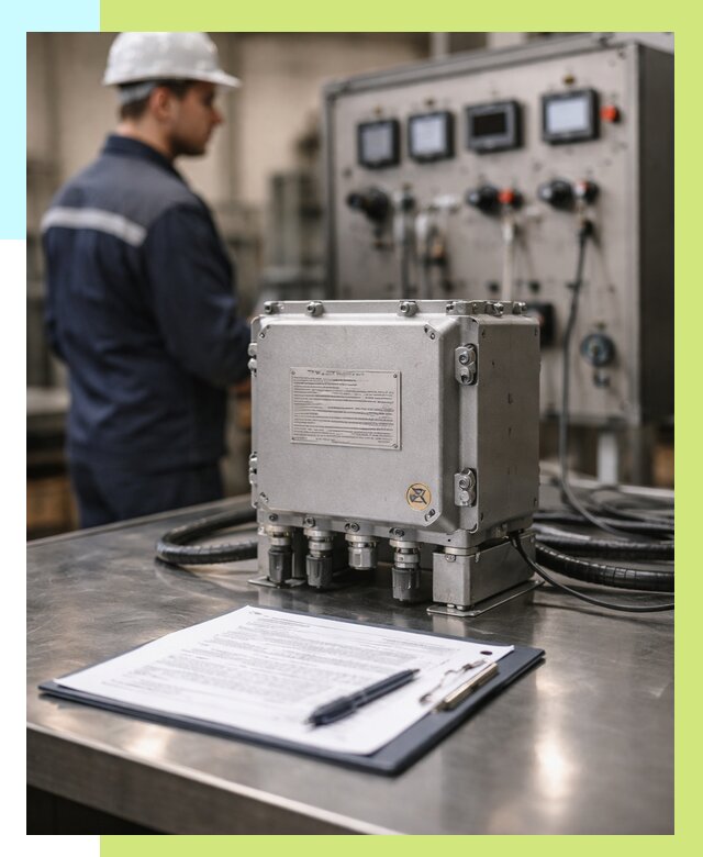 Сертификация взрывозащищенного оборудования в Павловском Посаде от 35567 р. | Алешин-Пвл