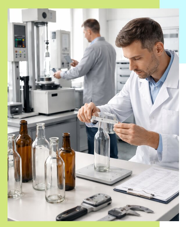 Сертификация стеклянных бутылок и сопутствующей упаковки в Павловском Посаде