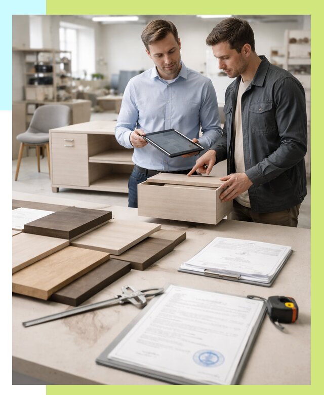 Сертификация мебели в Павловском Посаде от 8638 р. | Алешин-Пвл сертификат