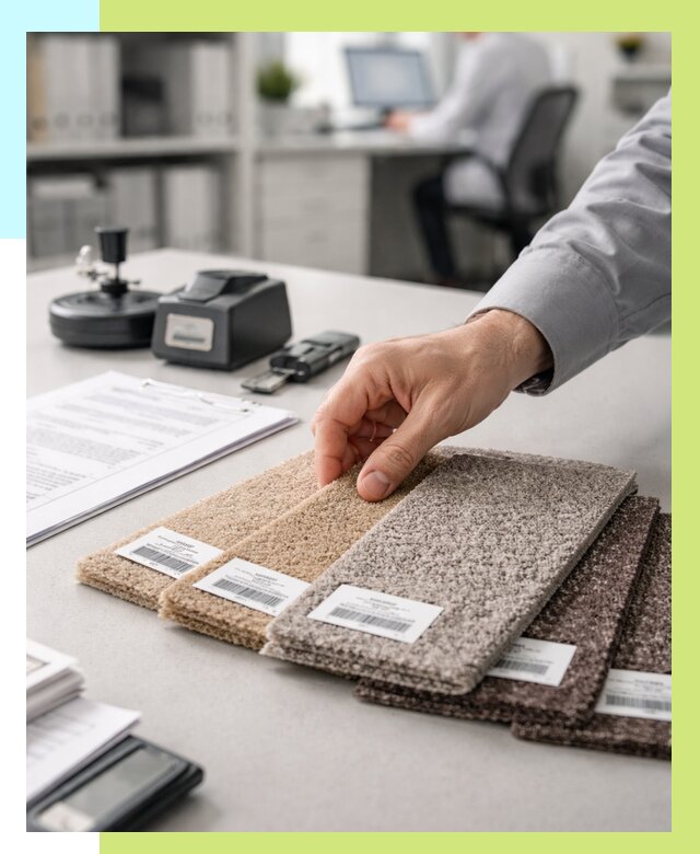 Сертификация ковролина в Павловском Посаде от 15243 р., Алешин-Пвл