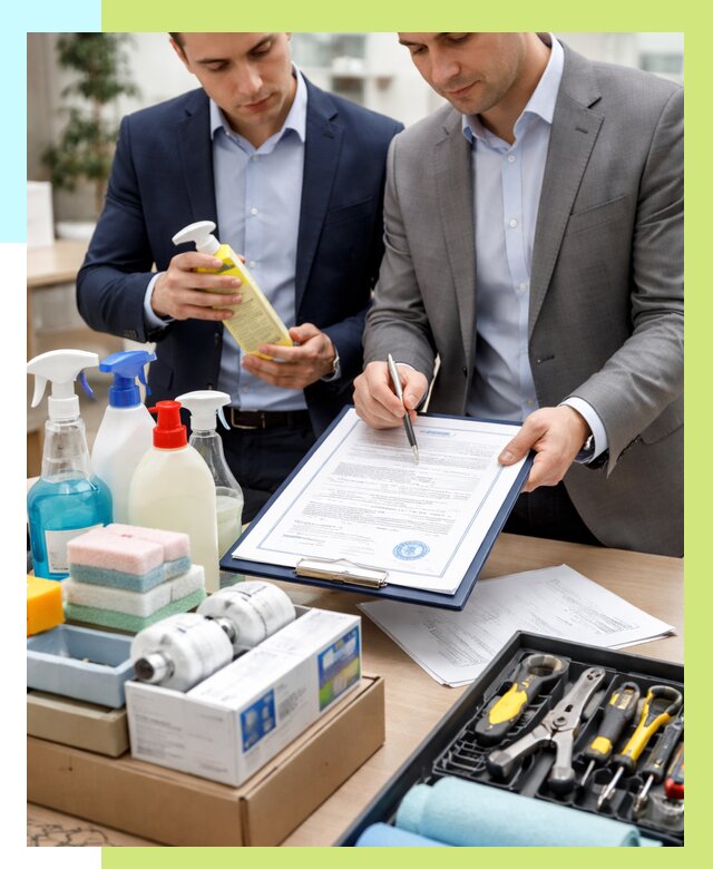 Сертификация хозяйственных товаров в Павловском Посаде, от 18292 р. |Алешин-Пвл