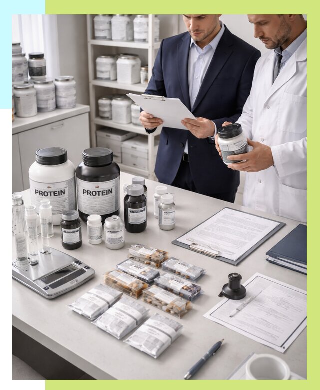 Сертификация спортивного питания в Павловском Посаде от 15243 р., Алешин-Пвл