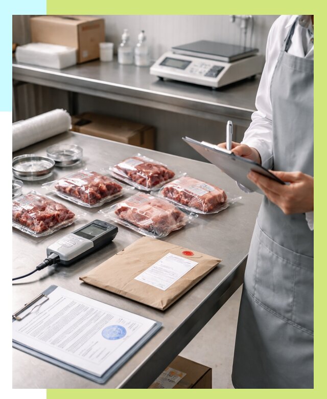 Сертификат на мясо и декларация в Павловском Посаде от 8638 р. | Алешин-Пвл