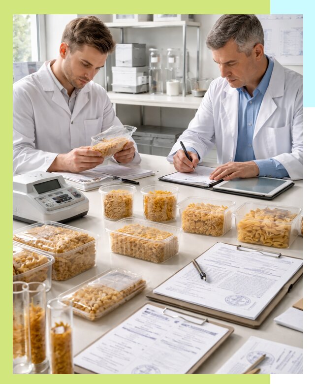 Сертификация макаронных изделий и технологической документации в Павловском Посаде