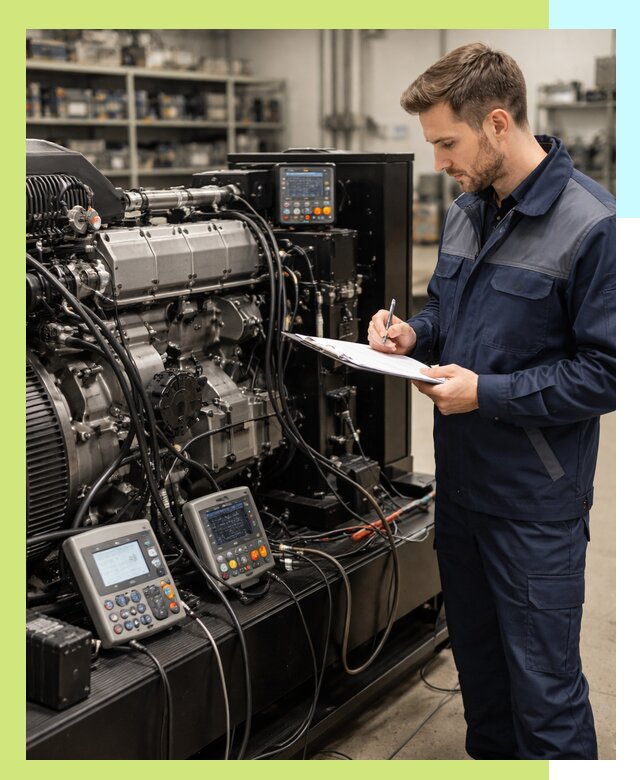 Сертификация дизельных генераторов и их оборудования в Павловском Посаде