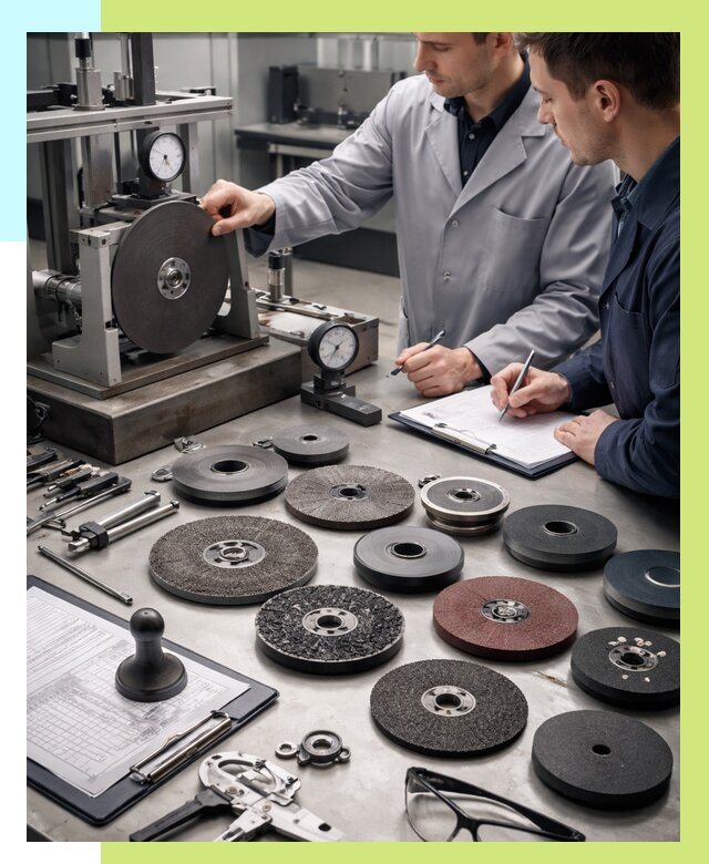 Сертификация абразивного инструмента в Павловском Посаде от 15243 р. Алешин-Пвл