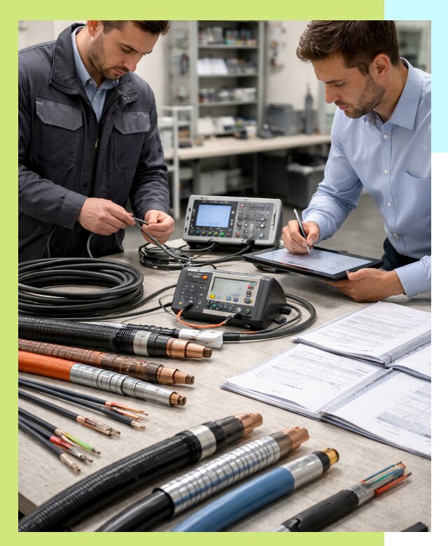 Сертификация кабеля и электропроводки в Павловском Посаде под ключ