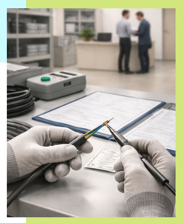 Сертификация провода в Павловском Посаде от 18292 р. в Алешин-Пвл