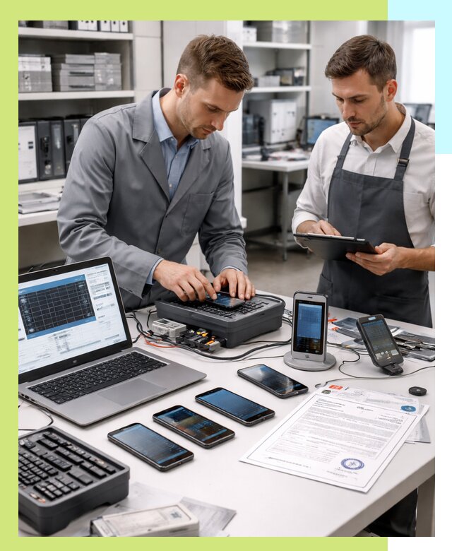 Сертификация мобильных телефонов и смартфонов в Павловском Посаде под ключ