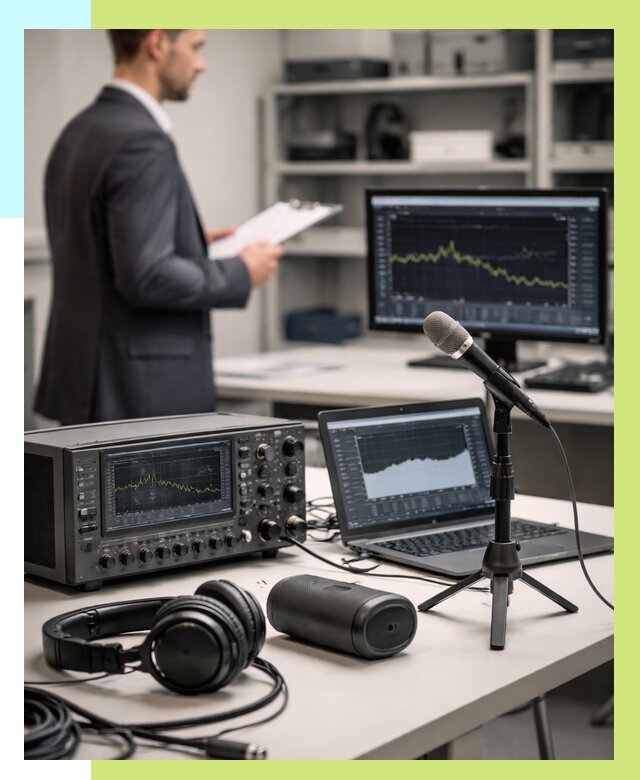 Сертификация аудиотехники в Павловском Посаде от 15243 р., Алешин-Пвл