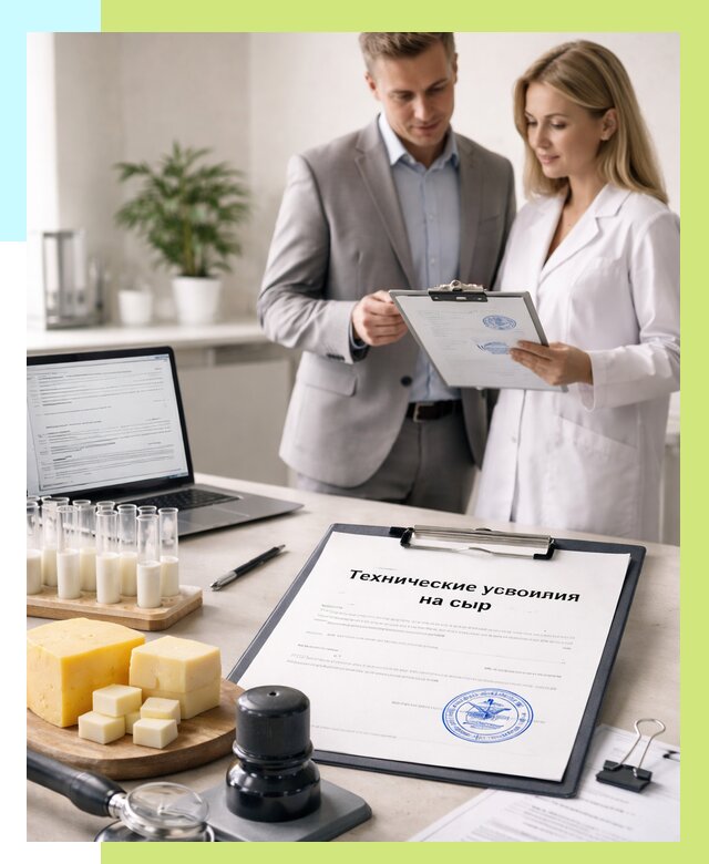 ТУ на сыры в Павловском Посаде срочно от 12194 р. — оформление | Алешин-Пвл