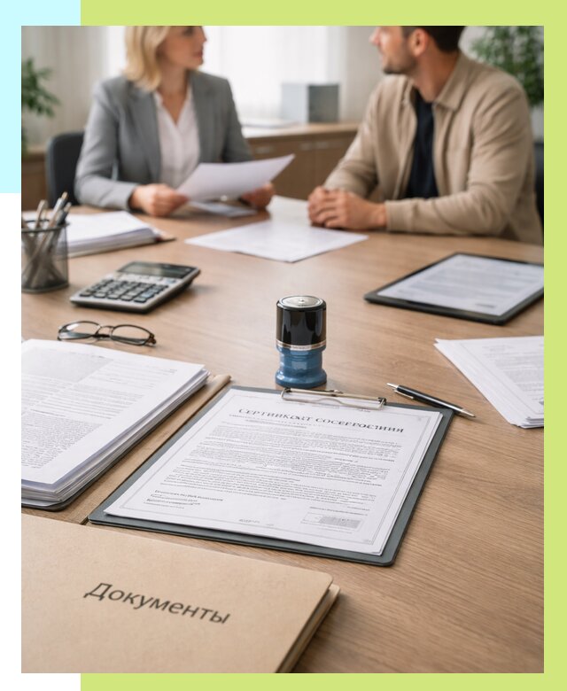 Сертификат соответствия на продукцию в Павловском Посаде от 15243 р.|Алешин-Пвл