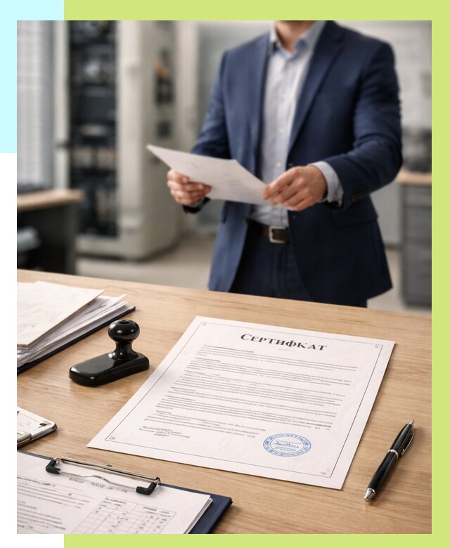 Сертификат на оборудование в Павловском Посаде от 15243 р. | Алешин-Пвл