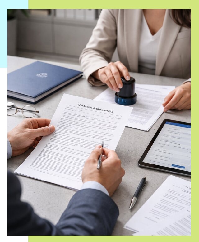 Декларация ГОСТ Р в Павловском Посаде от 8638 р оформить в Алешин-Пвл