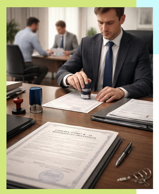 Оформление свидетельства о государственной регистрации в Павловском Посаде