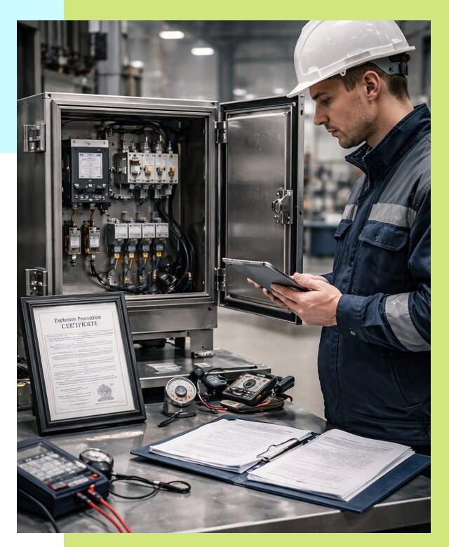 Сертификат взрывозащиты в Павловском Посаде от 45729 р. | Алешин-Пвл