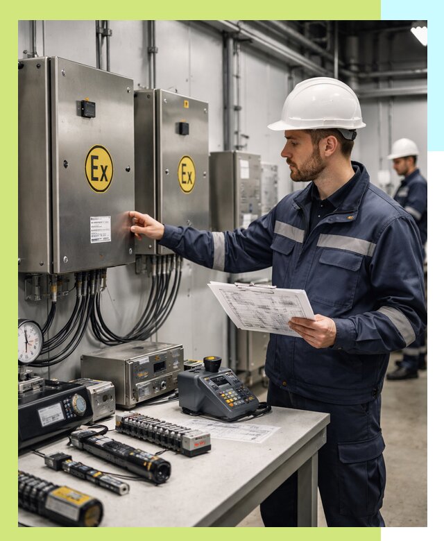 Сертификат взрывозащиты промышленного оборудования в Павловском Посаде