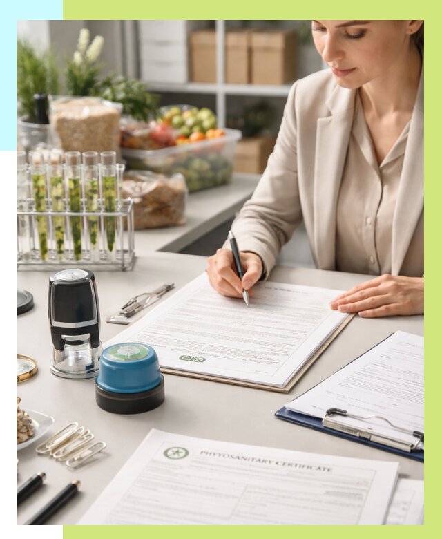 Фитосанитарный сертификат оформить в Павловском Посаде от 4573 р. | Алешин-Пвл