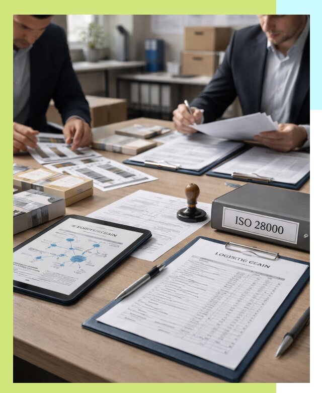 Получение сертификата ISO 28000 по безопасности цепи поставок в Павловском Посаде