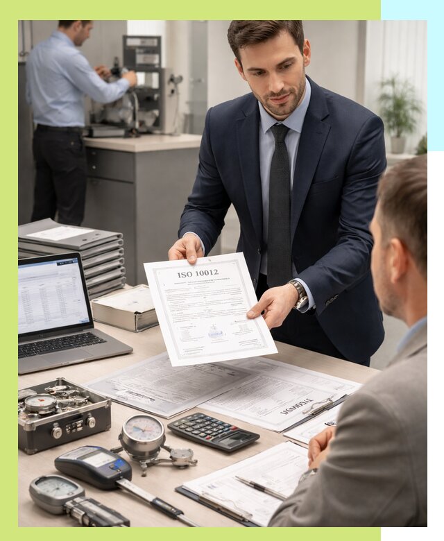 Выдача сертификата ISO 10012 по требованиям метрологии в Павловском Посаде